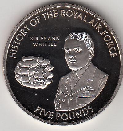 Beschrijving: 5 Pond RAF - FRANK WITTLE